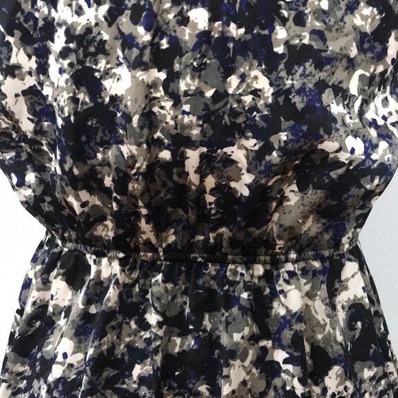 H&M Black and Blue Floral Dress - Picture 4 of 5